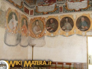 Parete Salone degli Stemmi - Palazzo Arcivescovile - Matera 